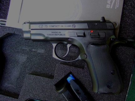 NIB CZ 75 COMPACT 9MM