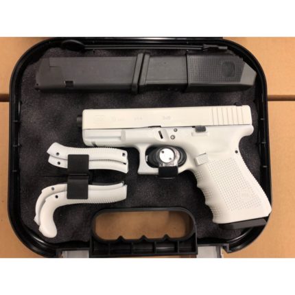 GLOCK 19 GEN 4 WHITE CERAKOTE