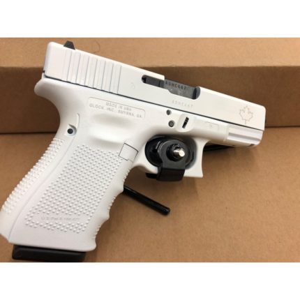 GLOCK 19 GEN 4 WHITE CERAKOTE