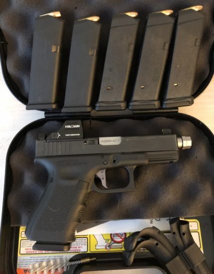 GLOCK 19 GEN 4 MOS W/THREADED BARREL