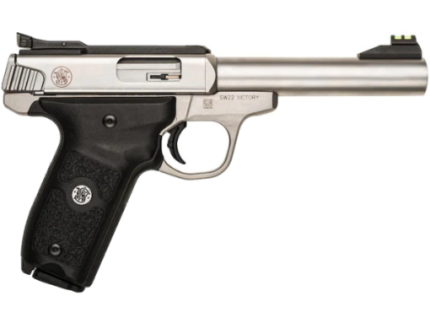 Smith & Wesson SW22 Victory Pistol 22 Long Rifle 5.5″ Barrel 10-Round Stainless quantity