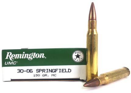Remington UMC 30-06 Springfield 150 Grain Full Metal Jacket – 200 Round Case