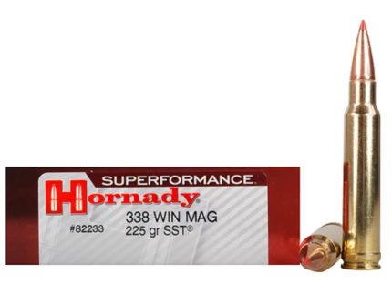 Hornady 338 Win Mag Superformance H82233 225 gr SST 20 rounds