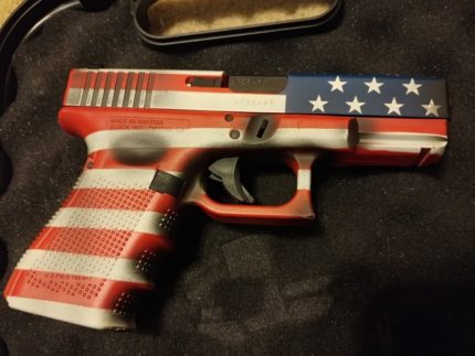 GLOCKS 19 GEN 4 W/AMERICAN FLAG EDITION